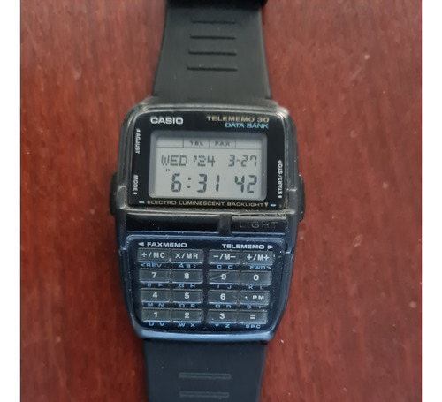 Reloj Calculadora Casio Dbc-30, Hora Mundial, 30 Memorias