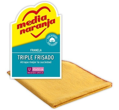 Franela Triple Frizado 45 X 50 Paño 100 % Algodon