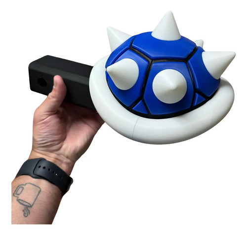 Tapa De Enganche De Remolqué Mario Bross Kart Spiny Shell