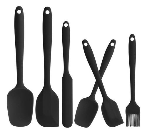 Utensilios Espátula De Cocina De Silicona Antiadherente 6pcs