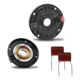 Kit 2x Reparos Tweeter Selenium St-400 E 2x Capacitores 250v