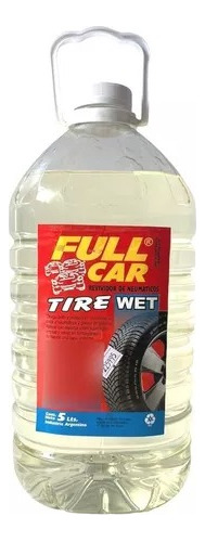 Silicona Tire Wet Efecto Humedo Cubiertas 5lt Full Car Full