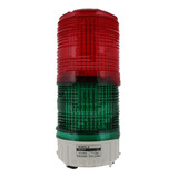 Torreta De Led Roja/verde 120vac Qlight S125tl-2-120-rg