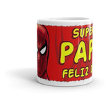 Tazas Personalizadas Dia Del Padre Spiderman. Polímero. T22