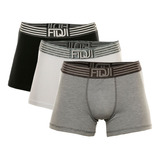 Pack X3 Boxer Lisos Fidji Fluid Tienda Oficial