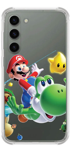 Capinha Compativel Modelos Galaxy Mario Yoshi 1218