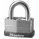 Candado Master Lock 500d 5.8 X 4.5 X 2.5 Cm Color Plateado