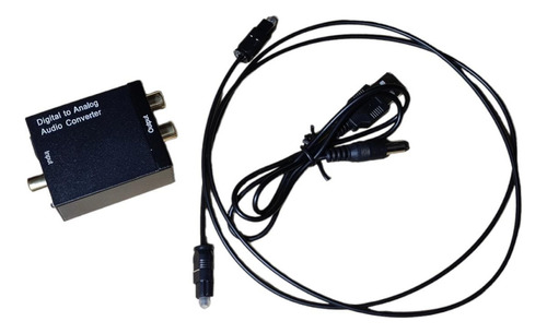 Conversor Áudio Optico Digital P/ Analógico Rca Serve Em Ps2