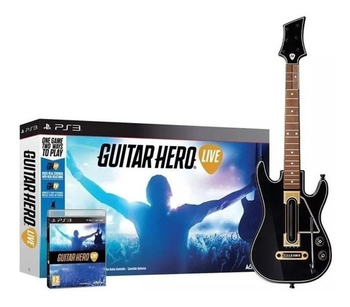 Guitar Hero Live Guitarra Ps3 Con Juego Físico