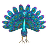 Esculturas De Animales De Pavo Real, Esculturas De Arte De H