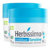 Kit 2 Desodorante Herbissímo Sensitive 55g