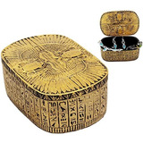 Ytc Egipcio Temático De Doble Ala De Escarabajo Amuleto De