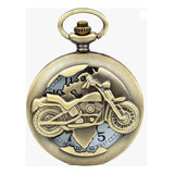 Reloj Bolsillo De Bronce - Moto