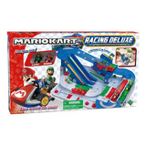 Pista Carreras Super Mario Kart Racing Deluxe Juguete Mesa Color Índigo