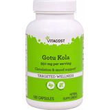 Gotu Kola Centella Asiática 180 Cápsulas - Vitacost