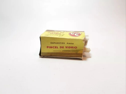 Antiguo Repuesto Para Pincel De Vidrio Ro 1983