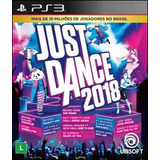 Jogo Mídia Física Just Dance 2018 Para Playstation 3 Ps3