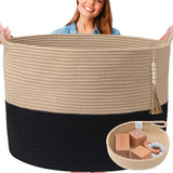 Cesta De Mimbre De Lavado Xxxxl Para La Sala De Estar 2pcs