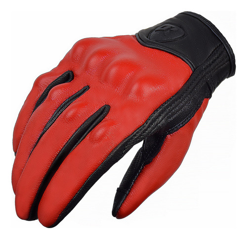 Guantes Anticaída Para Montar En Moto, Verano, Piel, Sin Agu