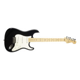 Guitarra Eléctrica Fender American Standard Stratocaster Color Bk Mn Material Del Diapasón Maple Orientación De La Mano Diestro
