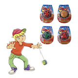 Kit Yoyo Mini Toys - 6cm - Coloridos Plástico,barbante 