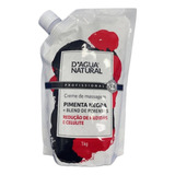 Creme Pimenta Negra Termo Ativo Sachê De 1kg D'agua Natural