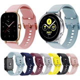  Pulseira Silicone Fivela Fecho 20mm Para Gts Watch Active 