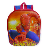 Mochila 3d Jardín Spiderman Merlina Mickey Car Paw Patrol