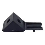 Escuadra Plastica Triangular Angulo Muebles Negro X 100u 