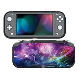 Carcasa Protectora Para Nintendo Switch Lite Galaxia Purpura