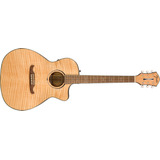 Guitarra Electroacústica Fender Fa-345ce Eq Fishman C/acero