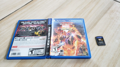 Ultimate Marvel Vs Capcom 3 Mídia Física Para O Ps Vita. A1