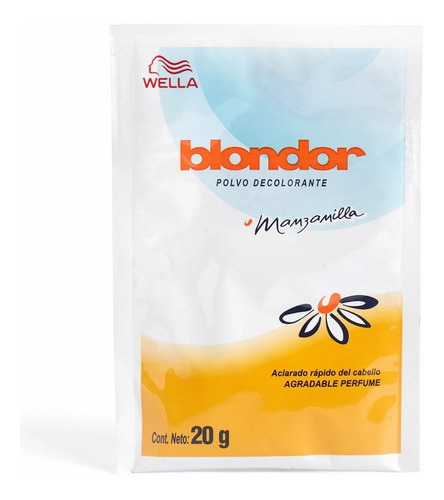 Polvo Decolorante En Sachet Blondor 20gr Wella