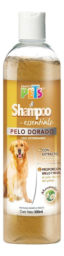 Shampoo Para Perros De Pelo Dorado 500 Ml Golden Essentials Fragancia Manzanilla Tono De Pelaje Recomendado Dorado
