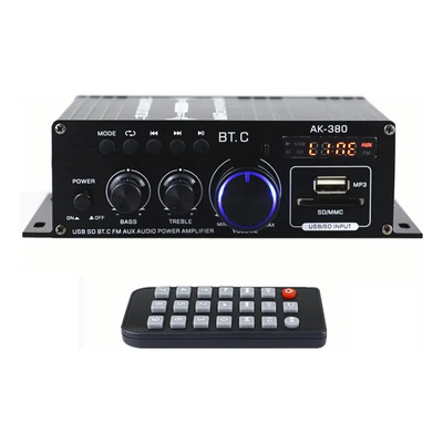 Ak380 Mini Amplificador De Potencia De Audio\u002Fbocina Casero\u002F | Envío gratis