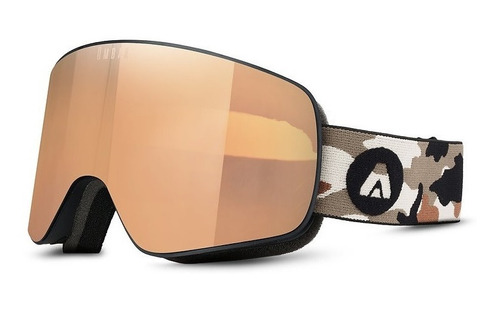 Antiparras Ski Ombak Teahupoo Black Orange Mirrow 01/2005