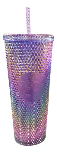 Vaso Starbucks Disney Parks 100años Studded Tornasol Venti