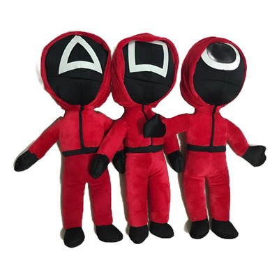 Soldados De Juego Del Calamar De Peluche 42cm Alto Peluche | Envío gratis