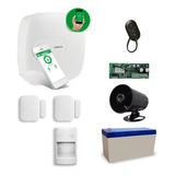 Kit Alarma Intelbras Amt1016 Lan/app Inalambrica Monitoreo