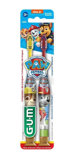 Cepillo Dental Infantil Gum Paw Patrol X 2 U