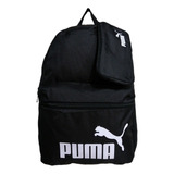 Mochila Puma Phase Backpack Set Unisex Color Negro (07994601)