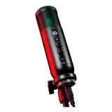 Micrófono Condensador Fantech Leviosa Mcx01 Led Rgb Usb Jack
