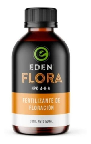 Fertilizante Eden Flora Potasio / Fósforo 500ml.