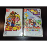 Paquete Juegos Nintendo Switch,super Mario Rpg Y Paper Mario
