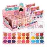 24 Paleta Crush 9 Sombras 4059 Vivai Atacado Sj