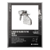 Cuadro Coldplay Rush Blood Head Music Firma C/marco 40x30