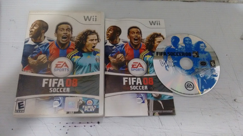 Fifa Soccer 08 Completo Nintendo Wii,excelente Titulo