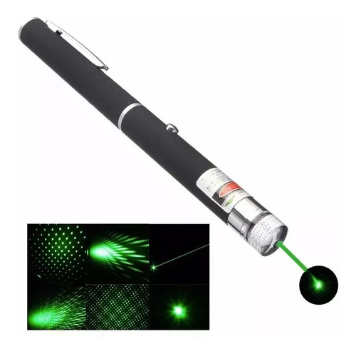 Puntero Laser Verde 16 Km Efecto Luminoso Lluvia Potente Haz
