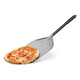 Navaris Perforated Pizza Peel Metal Pizza Paddle With R...