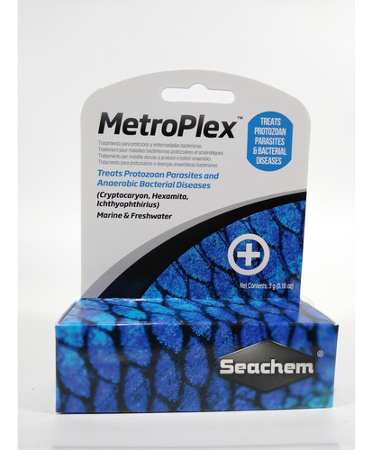 Metroplex 5gr Seachem Medicamento Para Peces Metronidazol